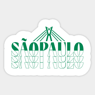 SAO PAULO T-SHIRT Sticker